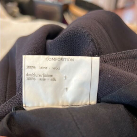 CHANEL Black Pencil Skirt Knee-Length Work - Picture 8 of 8